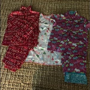 Girls Satin Pajama Set